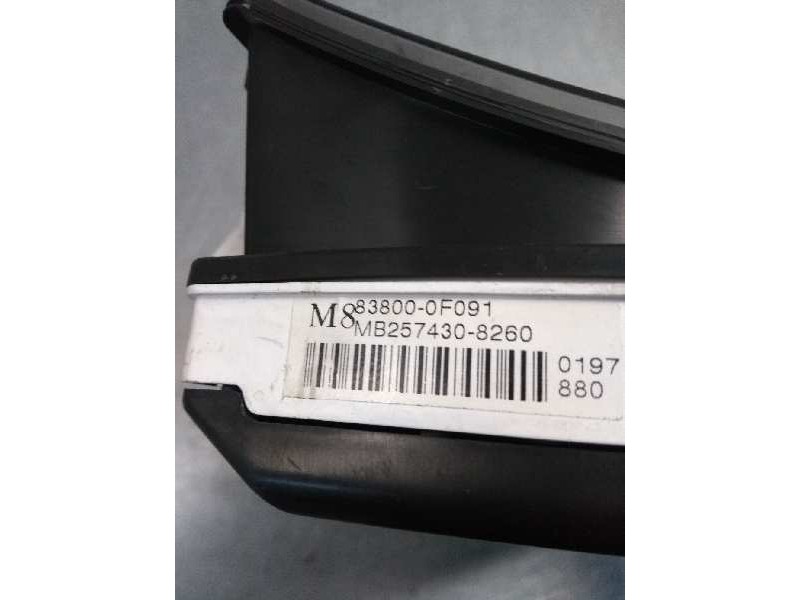 Recambio de cuadro instrumentos para toyota corolla verso (r1) referencia OEM IAM 838000F091 2574308260 M8