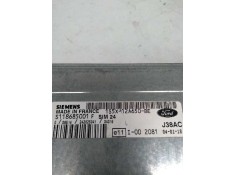 Recambio de centralita motor uce para ford ka (ccq) bitono referencia OEM IAM S118685001F 1S5X12A650BE SIM24 2