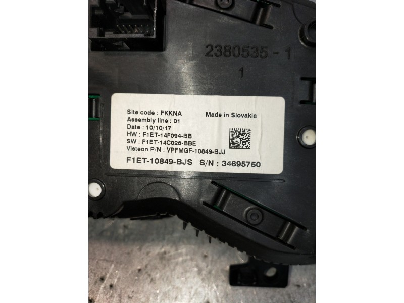 Recambio de cuadro instrumentos para ford focus lim. trend referencia OEM IAM F1ET10849BJS  