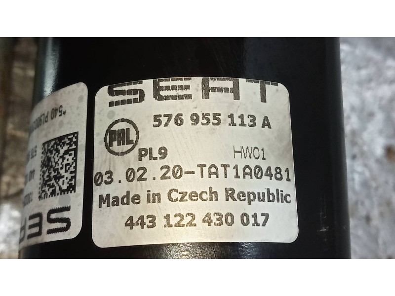 Recambio de motor limpia delantero para skoda karoq (nu) ambition referencia OEM IAM 576955113A  443122430017