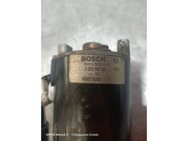 Recambio de motor arranque para citroen saxo 1.5 d furio referencia OEM IAM 9608719380 0001108162 