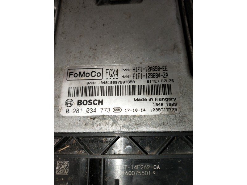 Recambio de centralita motor uce para ford focus lim. trend referencia OEM IAM 0281034773 H1F112A650EE 