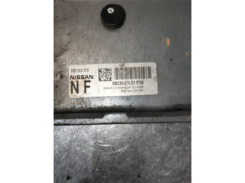 Recambio de centralita motor uce para nissan qashqai (j10) acenta referencia OEM IAM MEC93370  
