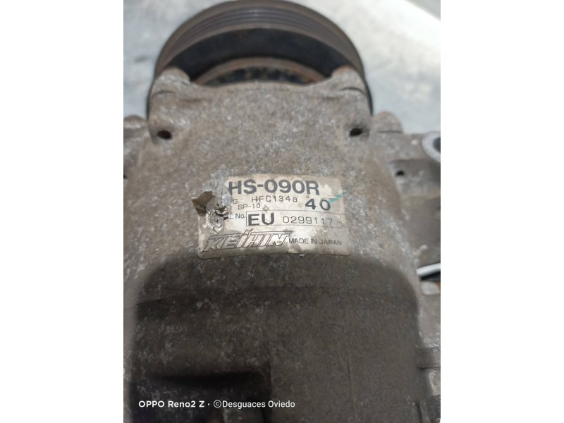 Recambio de compresor aire acondicionado para honda jazz (gd1/5) 1.2 live referencia OEM IAM HS090R  
