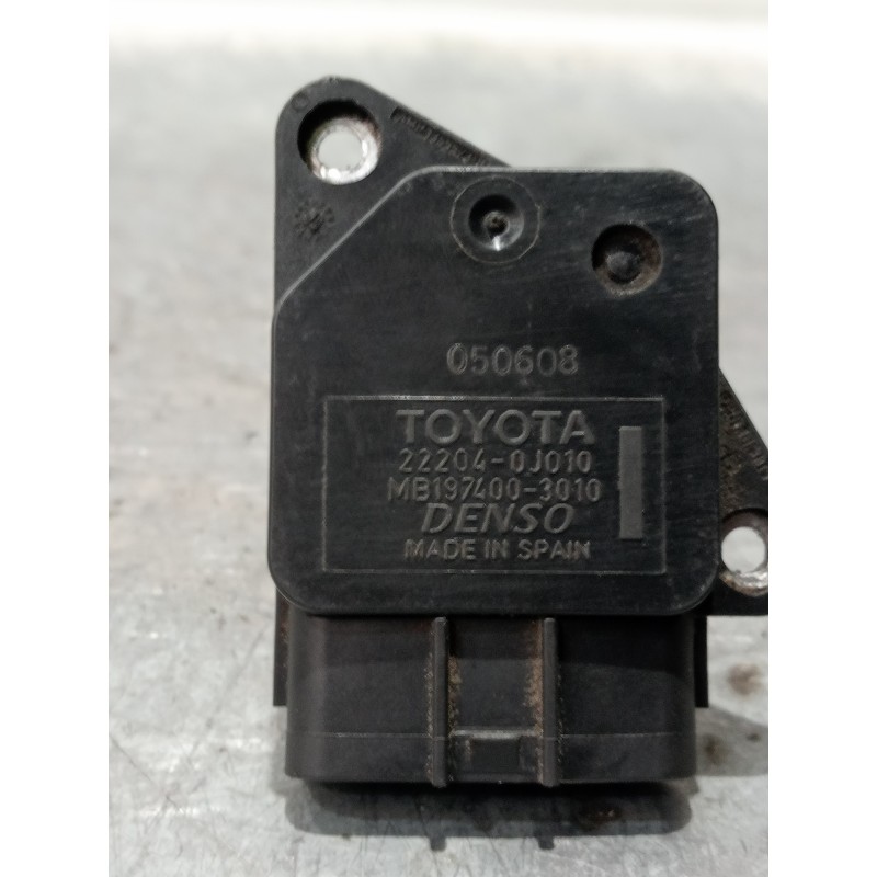 Recambio de caudalimetro para toyota avensis berlina (t25) 1.8 sol sedán (4-ptas.) referencia OEM IAM MB1974003010 222040J010 