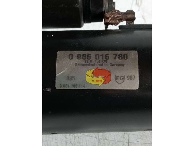 Recambio de motor arranque para audi a6 berlina (c4) 2.6 quattro referencia OEM IAM 0986016780  