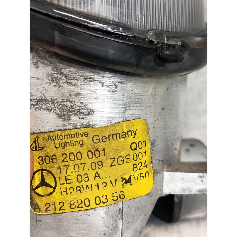 Recambio de faro antiniebla izquierdo para mercedes clase clk (w207) coupe 350 cdi be prime edition (207.322) referencia OEM IAM