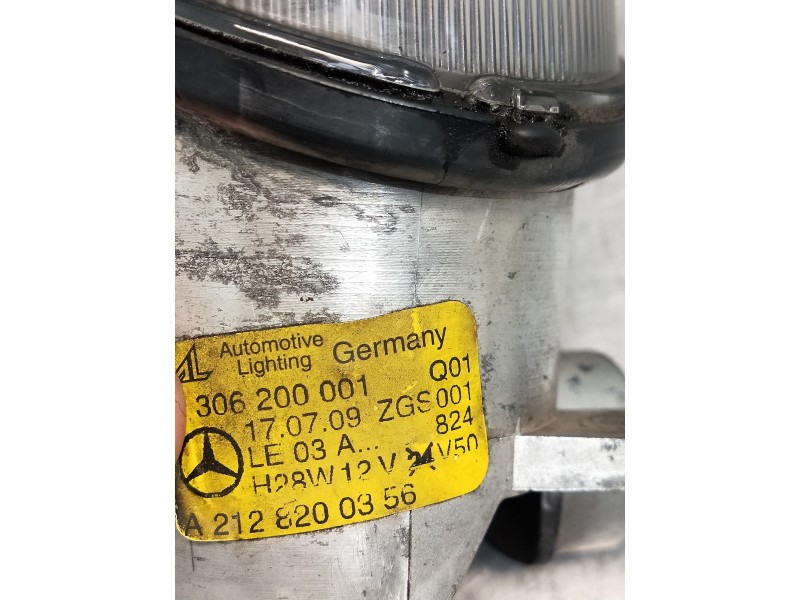 Recambio de faro antiniebla izquierdo para mercedes clase clk (w207) coupe 350 cdi be prime edition (207.322) referencia OEM IAM