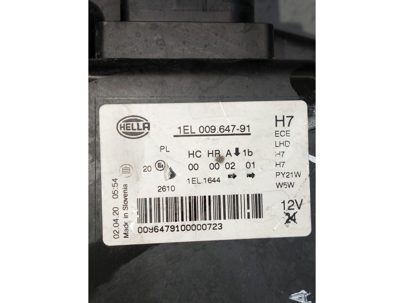 Recambio de faro derecho para mercedes clase clk (w207) coupe 350 cdi be prime edition (207.322) referencia OEM IAM 1EL00964791 