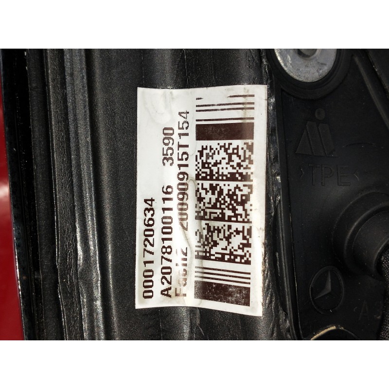 Recambio de retrovisor izquierdo para mercedes clase clk (w207) coupe 350 cdi be prime edition (207.322) referencia OEM IAM A207