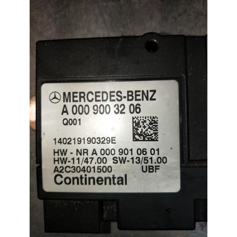 Recambio de modulo electronico para mercedes clase c (w205) lim. c 220 cdi bluetec (205.004) referencia OEM IAM A0009003206 1402