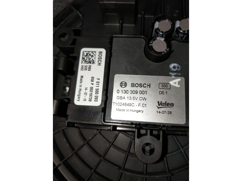 Recambio de motor calefaccion para mercedes clase c (w205) lim. c 220 cdi bluetec (205.004) referencia OEM IAM 0130309001 F01150