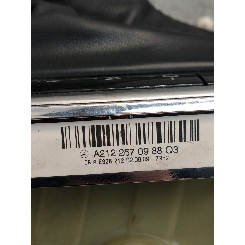 Recambio de palanca cambio para mercedes clase clk (w207) coupe 350 cdi be prime edition (207.322) referencia OEM IAM A212267098
