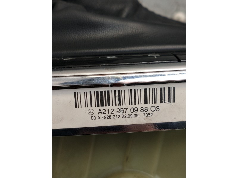 Recambio de palanca cambio para mercedes clase clk (w207) coupe 350 cdi be prime edition (207.322) referencia OEM IAM A212267098