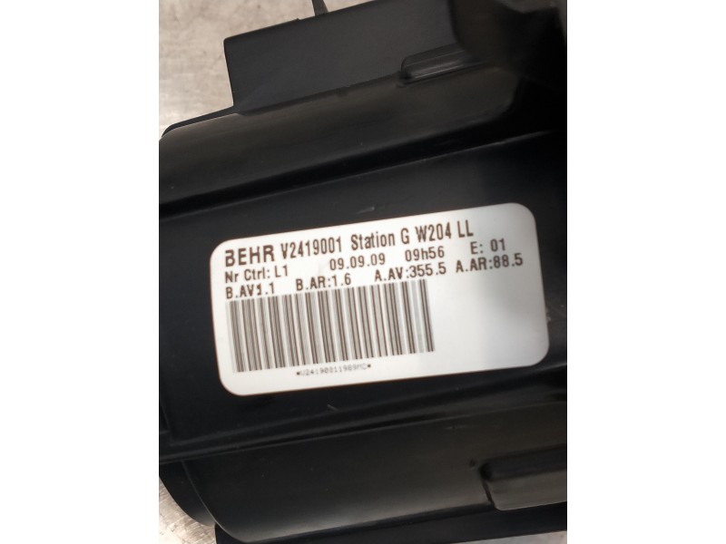 Recambio de motor calefaccion para mercedes clase clk (w207) coupe 350 cdi be prime edition (207.322) referencia OEM IAM 9409117