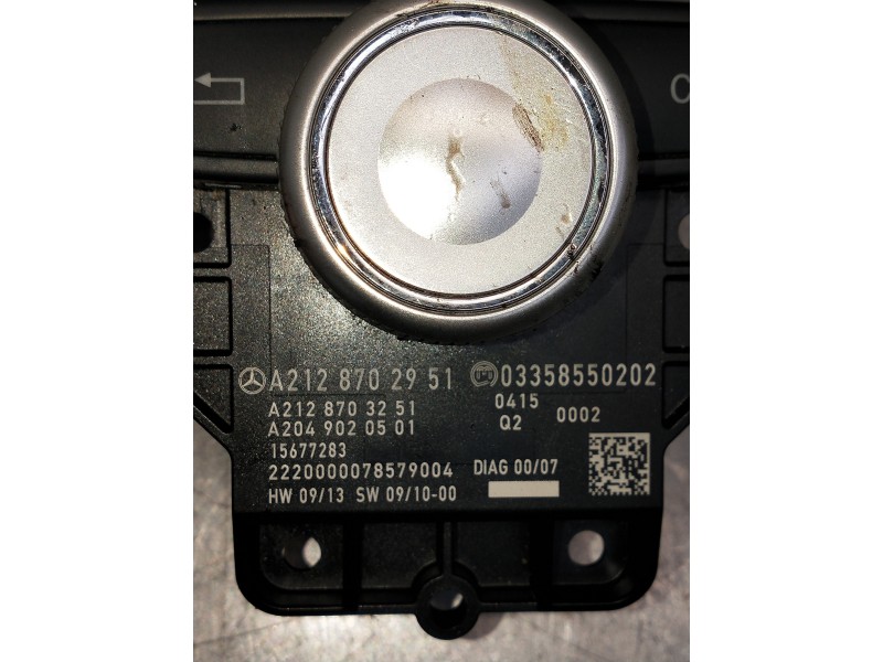 Recambio de mando multifuncion para mercedes clase clk (w207) coupe 350 cdi be prime edition (207.322) referencia OEM IAM A21287