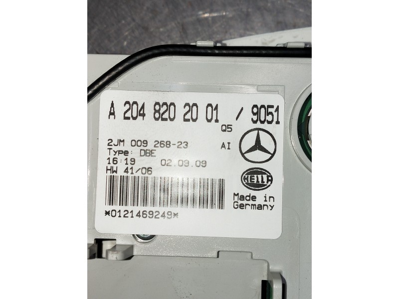 Recambio de luz interior para mercedes clase clk (w207) coupe 350 cdi be prime edition (207.322) referencia OEM IAM A2048202001 