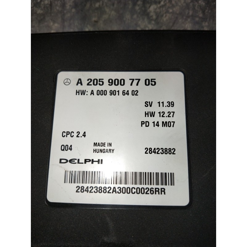 Recambio de modulo electronico para mercedes clase c (w205) lim. c 220 cdi bluetec (205.004) referencia OEM IAM A2059007705 A000