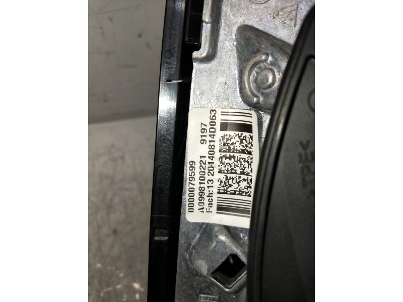 Recambio de retrovisor derecho para mercedes clase c (w205) lim. c 220 cdi bluetec (205.004) referencia OEM IAM A0998100221 ELEC