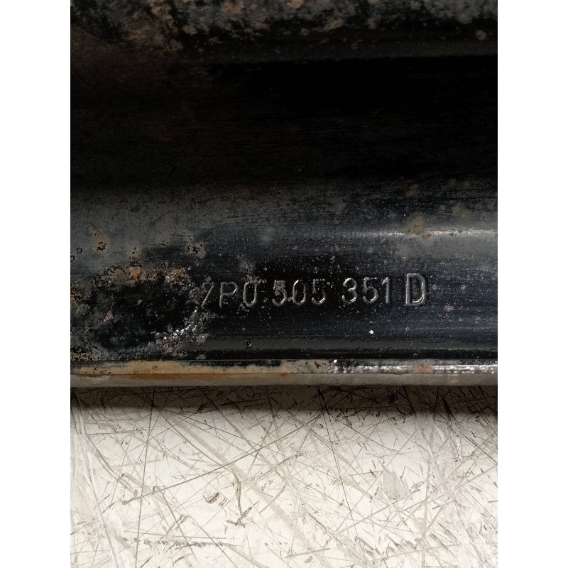 Recambio de brazo suspension inferior trasero izquierdo para porsche cayenne (typ 92aa) diesel referencia OEM IAM 7P0505351D  