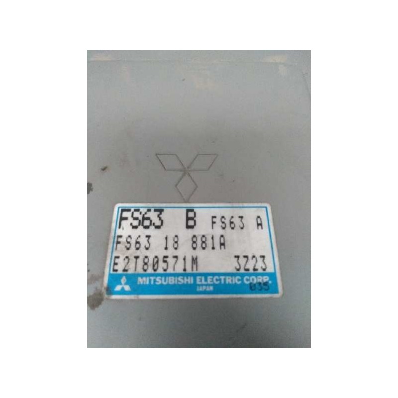 Recambio de centralita motor uce para ford probe 2.0 16v cat referencia OEM IAM FS6318881A E2T80571M FS63A Recambio de centralita motor uce para ford probe 2.0 16v cat referencia OEM IAM FS6318881A E2T80571M FS63A