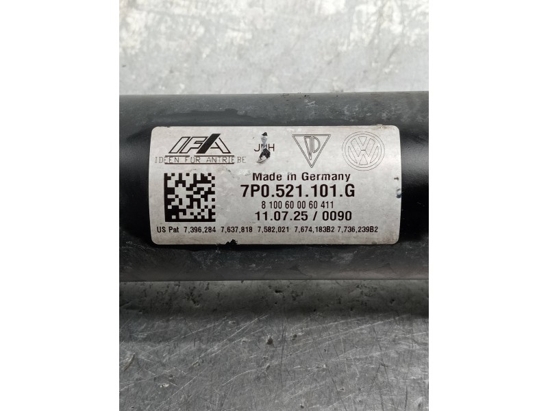 Recambio de transmision central delantera para porsche cayenne (typ 92aa) diesel referencia OEM IAM 7P0521101G  