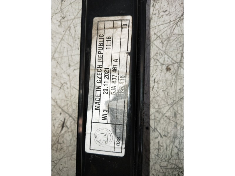 Recambio de elevalunas delantero izquierdo para seat toledo (kg3) style referencia OEM IAM 5JA837461A  5P