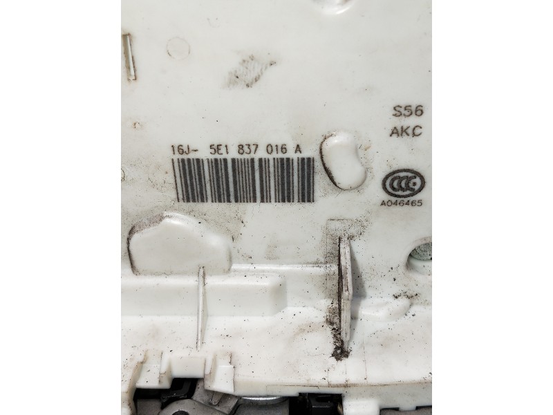 Recambio de motor cierre centralizado delantero derecho para seat toledo (kg3) style referencia OEM IAM 5E1837016A  5P