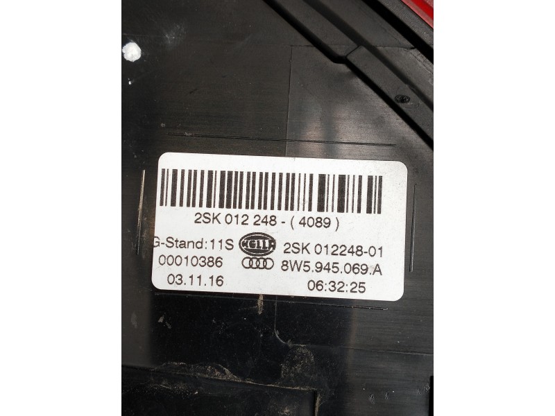 Recambio de piloto trasero izquierdo para audi a4 berlina (8w2) design edition referencia OEM IAM 8W5945069A 2SK01224801 