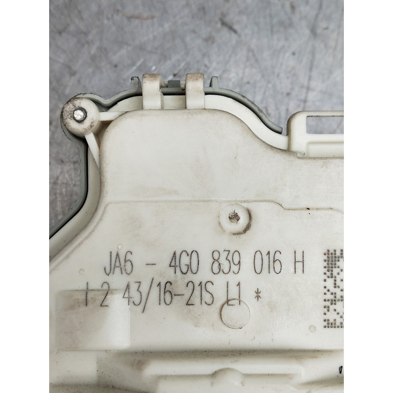 Recambio de motor cierre centralizado trasero derecho para audi a4 berlina (8w2) design edition referencia OEM IAM 4G0839016H  