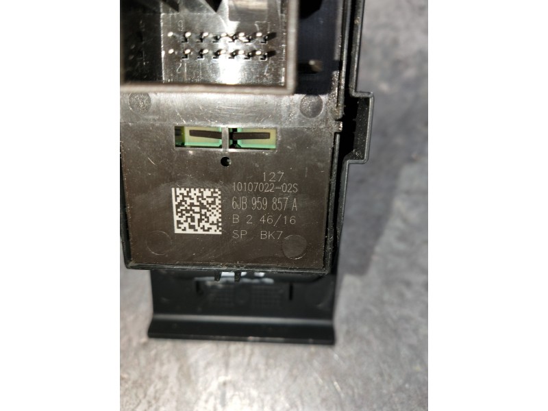 Recambio de mando elevalunas delantero izquierdo para seat toledo (kg3) style referencia OEM IAM 6JB959857A  