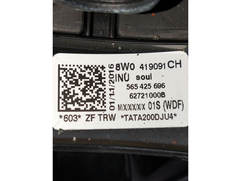 Recambio de volante para audi a4 berlina (8w2) design edition referencia OEM IAM 8W0419091  