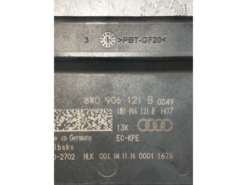 Recambio de modulo electronico para audi a4 berlina (8w2) design edition referencia OEM IAM 8W0906121B  