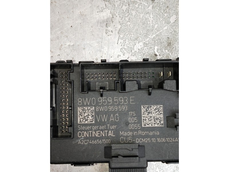 Recambio de modulo electronico para audi a4 berlina (8w2) design edition referencia OEM IAM 8W0959593 DELANTERO IZQ 