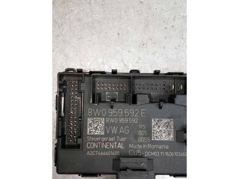 Recambio de modulo electronico para audi a4 berlina (8w2) design edition referencia OEM IAM 8W959592E  