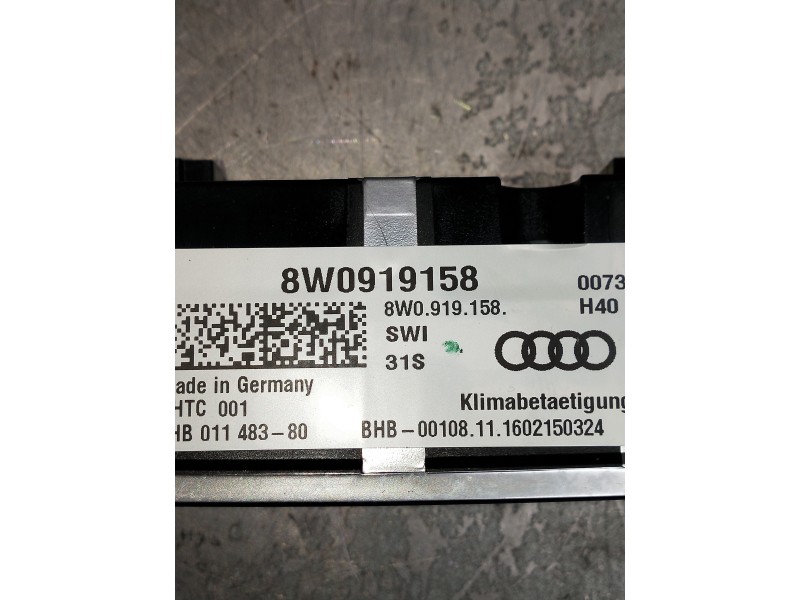 Recambio de mando multifuncion para audi a4 berlina (8w2) design edition referencia OEM IAM 8W0919158  