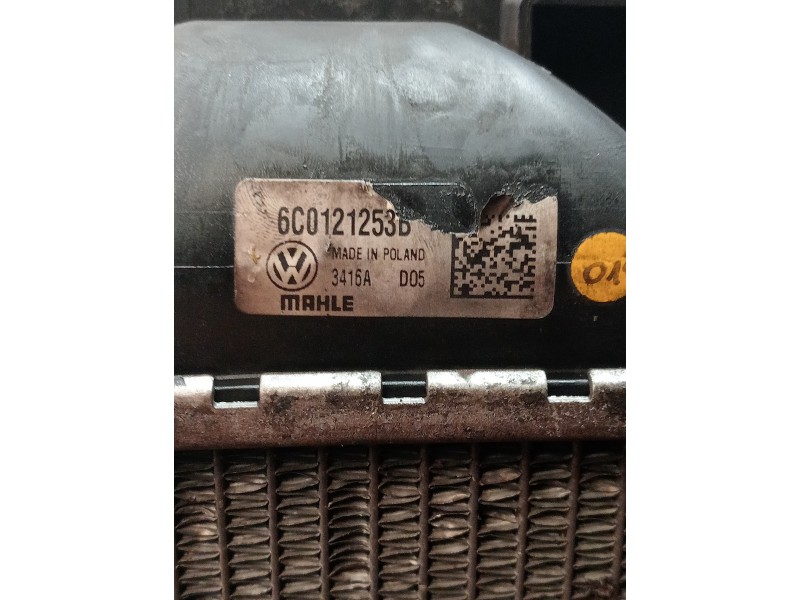 Recambio de intercooler para seat toledo (kg3) style referencia OEM IAM 6C012153B  