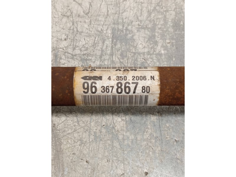 Recambio de transmision delantera izquierda para citroen c4 berlina collection referencia OEM IAM 9636786780  