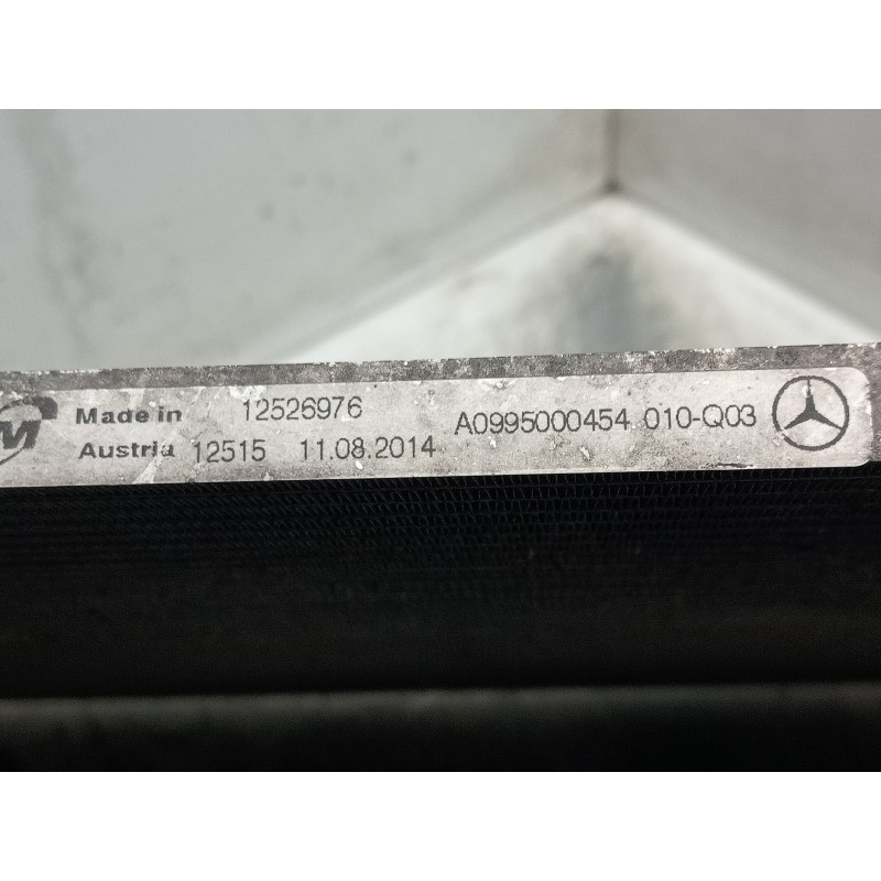 Recambio de condensador / radiador aire acondicionado para mercedes clase c (w205) lim. c 220 cdi bluetec (205.004) referencia O