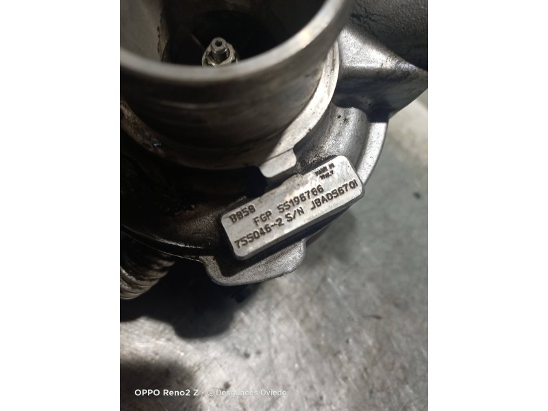 Recambio de turbocompresor para fiat croma (194) 1.9 16v multijet dynamic referencia OEM IAM 7550462 55196766 