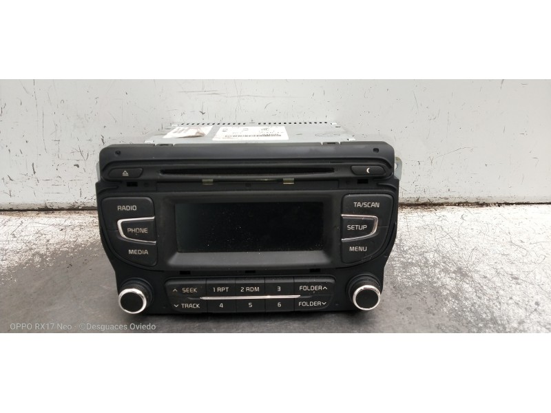 Recambio de sistema audio / radio cd para kia cee´d tech referencia OEM IAM 96170A2600WK AM110A2EE M30420011512