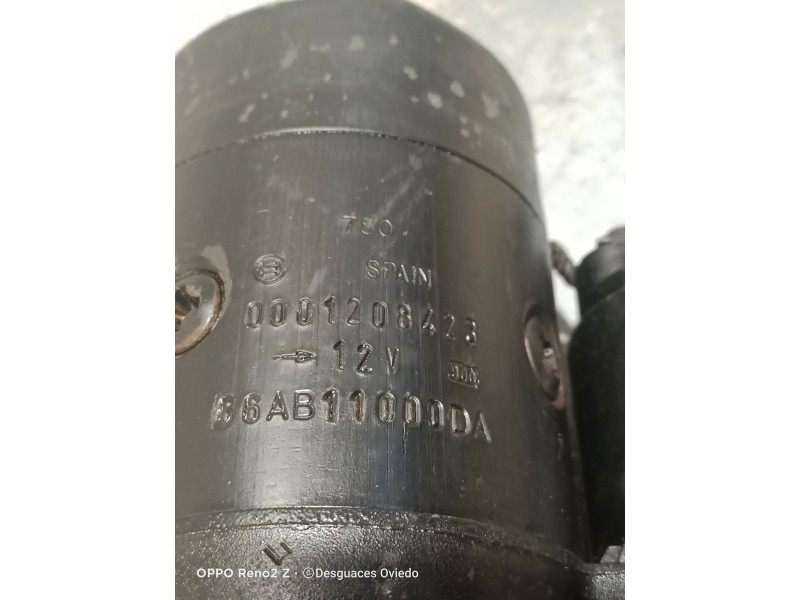 Recambio de motor arranque para ford escort berlina cl referencia OEM IAM 86AB11000DA  
