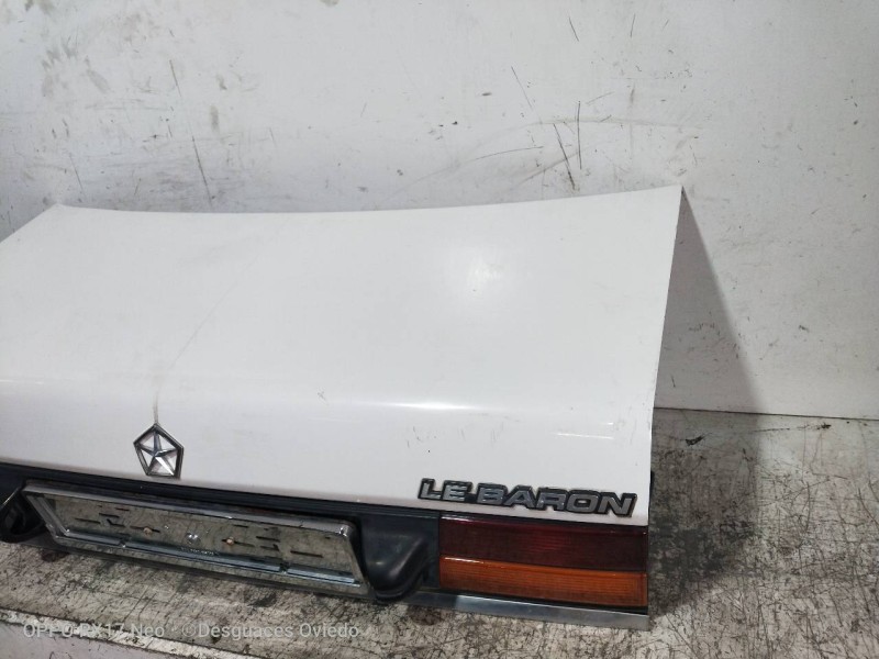 Recambio de tapa maletero para chrysler le baron turbo cabrio referencia OEM IAM TAPAMALETEROLEBARON  