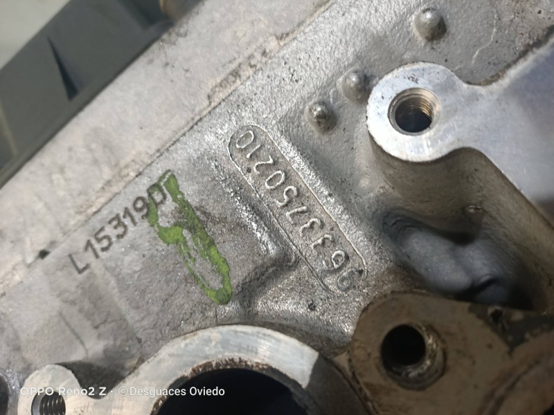 Recambio de culata para peugeot 806 2.0 hdi referencia OEM IAM 9633750210 RHZ 