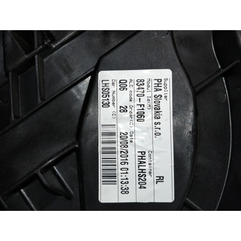 Recambio de elevalunas trasero izquierdo para kia sportage spirit 2wd referencia OEM IAM 83470F1060  5P