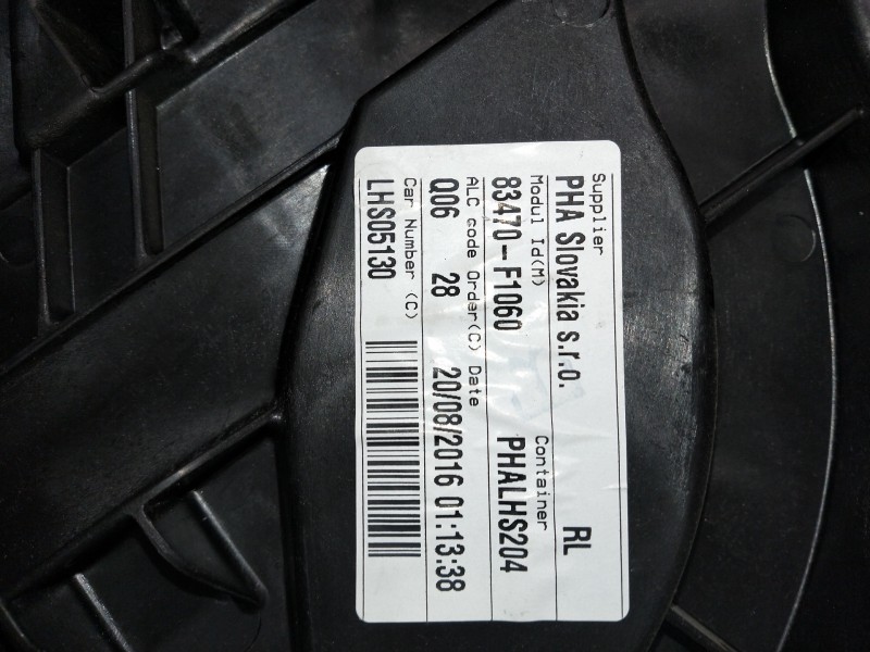 Recambio de elevalunas trasero izquierdo para kia sportage spirit 2wd referencia OEM IAM 83470F1060  5P