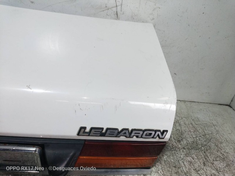 Recambio de tapa maletero para chrysler le baron turbo cabrio referencia OEM IAM TAPAMALETEROLEBARON  