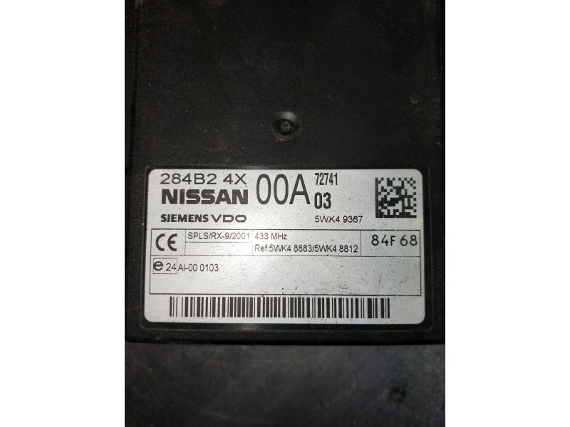 Recambio de modulo electronico para nissan pathfinder (r51) 2.5 dci le referencia OEM IAM 284B24X00A03  