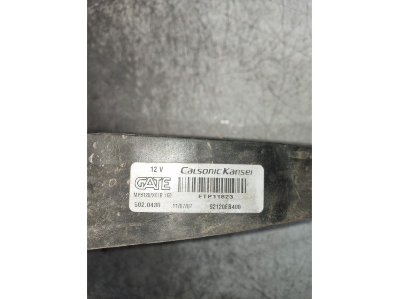 Recambio de electroventilador para nissan pathfinder (r51) 2.5 dci le referencia OEM IAM 92120EB400  