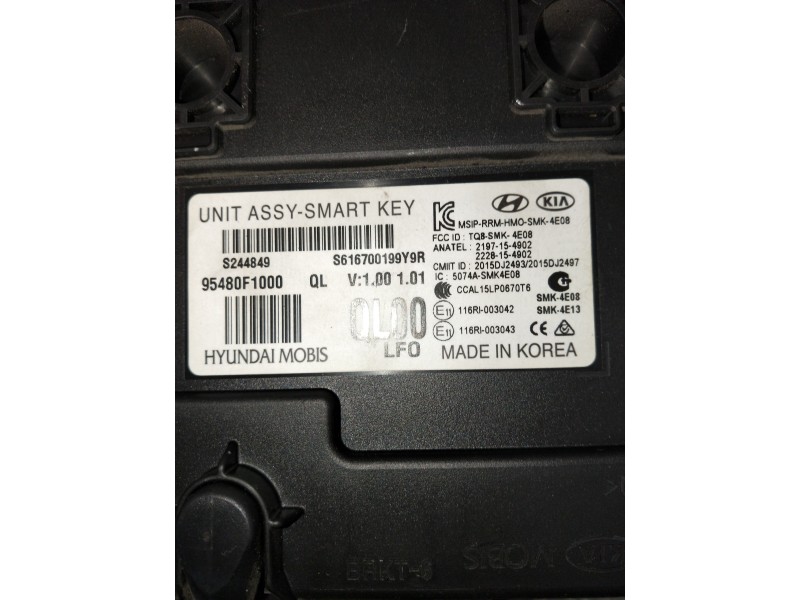 Recambio de modulo electronico para kia sportage spirit 2wd referencia OEM IAM 95480F1000  